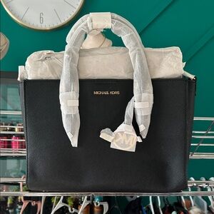 Michael Kors Black Tote Bag